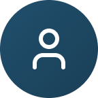 Icon mit einer Person